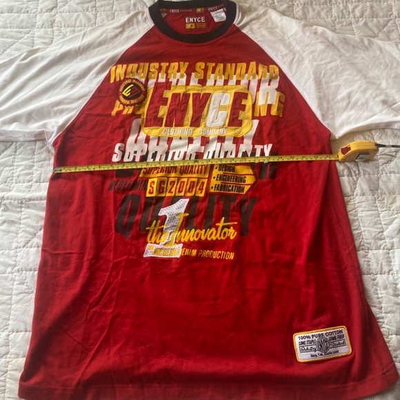 Vintage 90s Enyce Racing Tshirt Size XXL - Picture 2 of 7